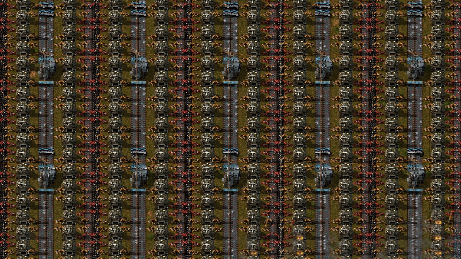 A decently-sized smelting area