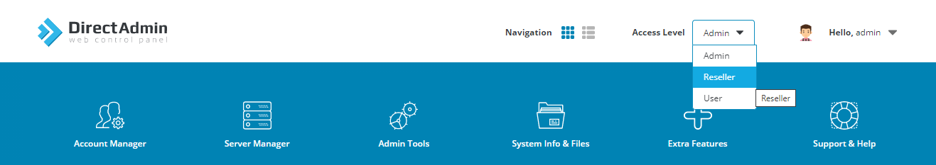 directadmin-reseller-panel