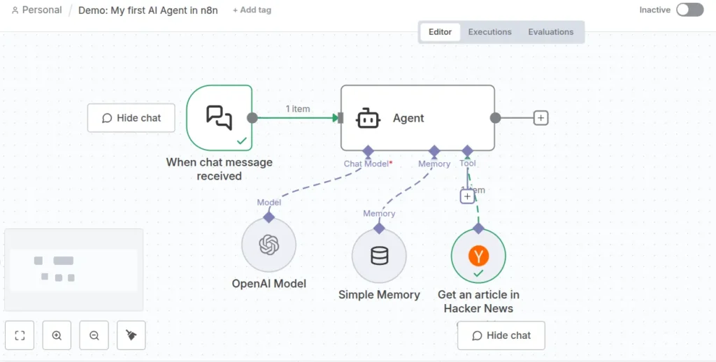 n8n successfully running on a VPS with HTTPS